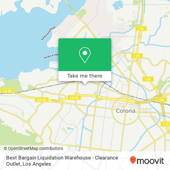 Mapa de Best Bargain Liquidation Warehouse - Clearance Outlet