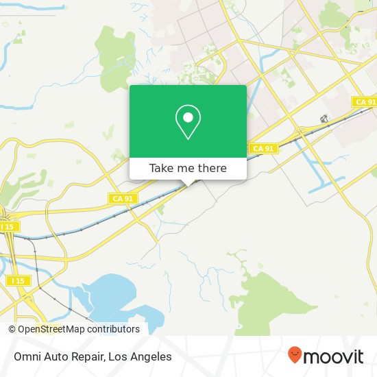 Omni Auto Repair map