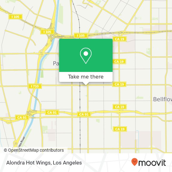 Alondra Hot Wings map