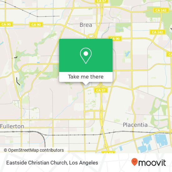 Eastside Christian Church map