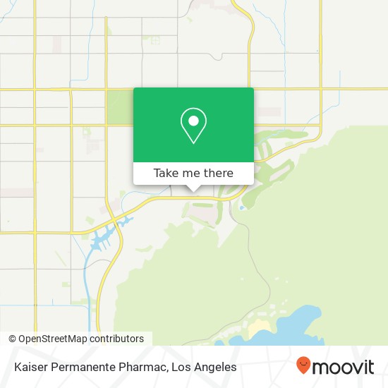 Mapa de Kaiser Permanente Pharmac