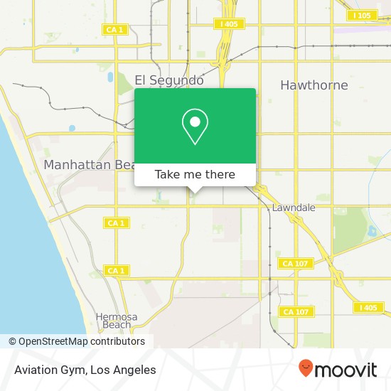 Aviation Gym map