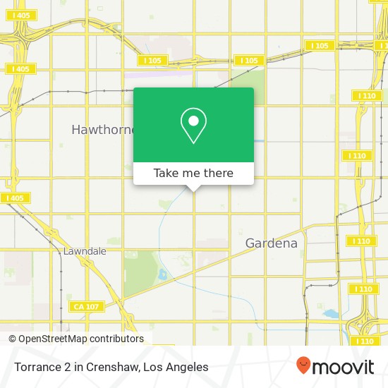 Mapa de Torrance 2 in Crenshaw
