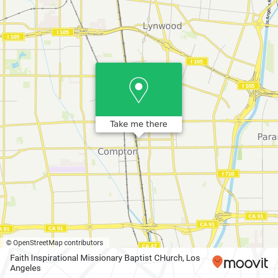 Faith Inspirational Missionary Baptist CHurch map