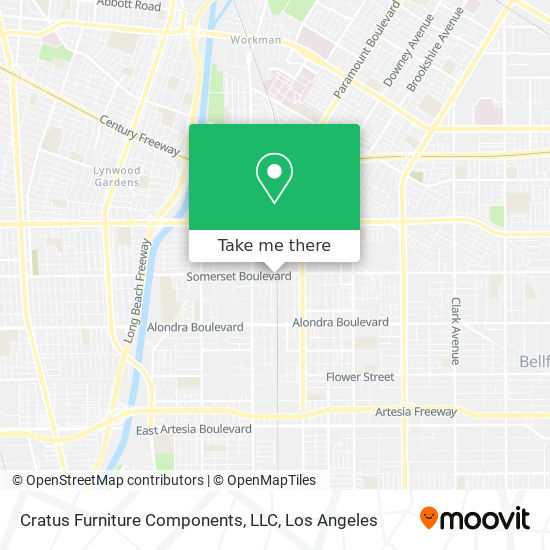 Cratus Furniture Components, LLC map