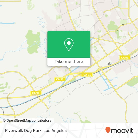 Mapa de Riverwalk Dog Park