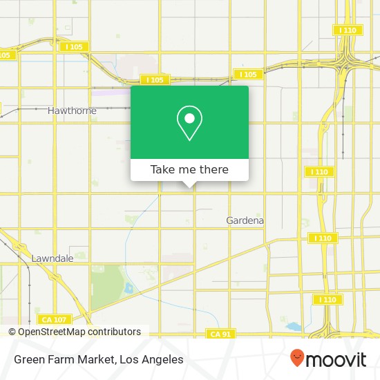 Green Farm Market map