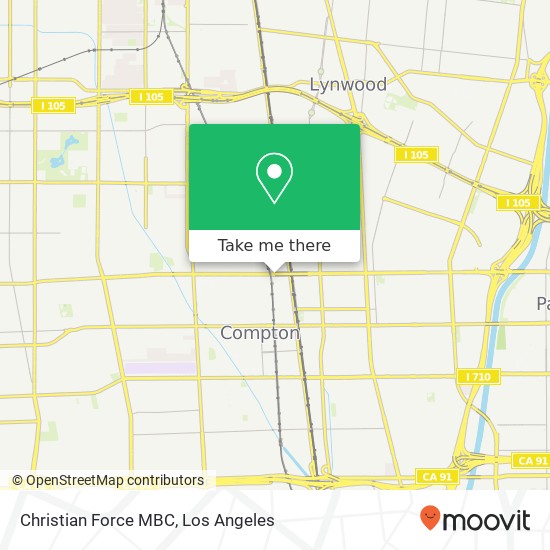 Christian Force MBC map