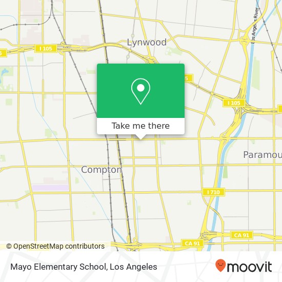 Mayo Elementary School map