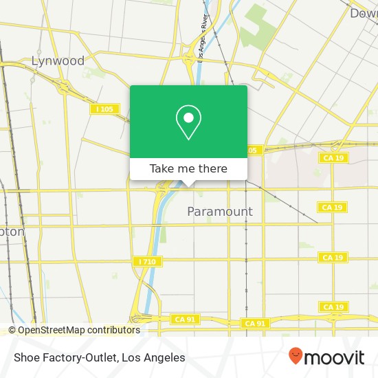 Mapa de Shoe Factory-Outlet