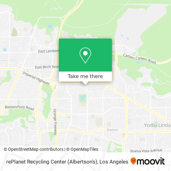 Mapa de rePlanet Recycling Center (Albertson's)