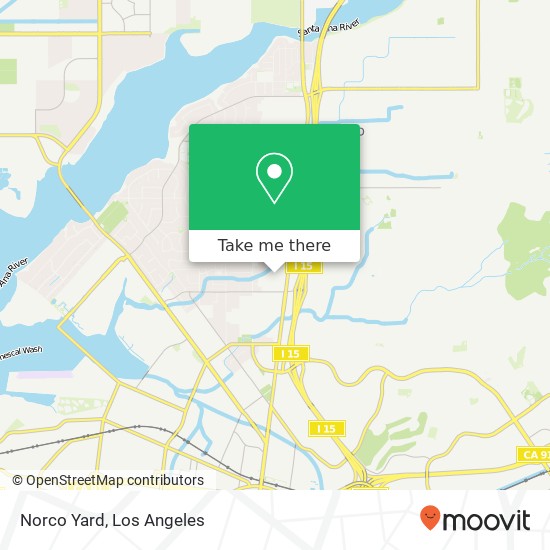 Mapa de Norco Yard