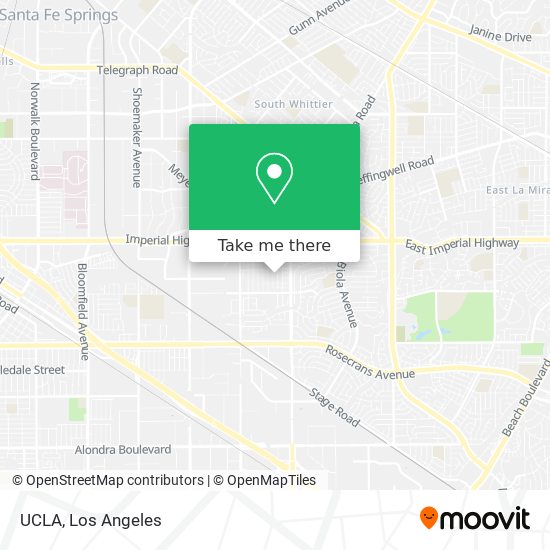 UCLA map