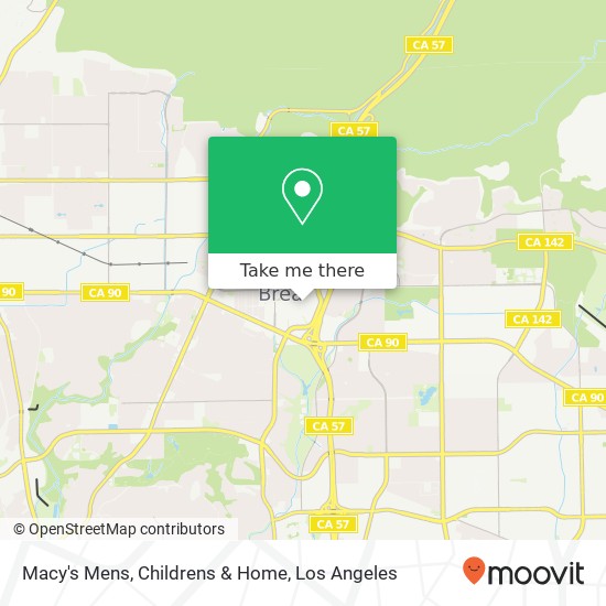 Macy's Mens, Childrens & Home map