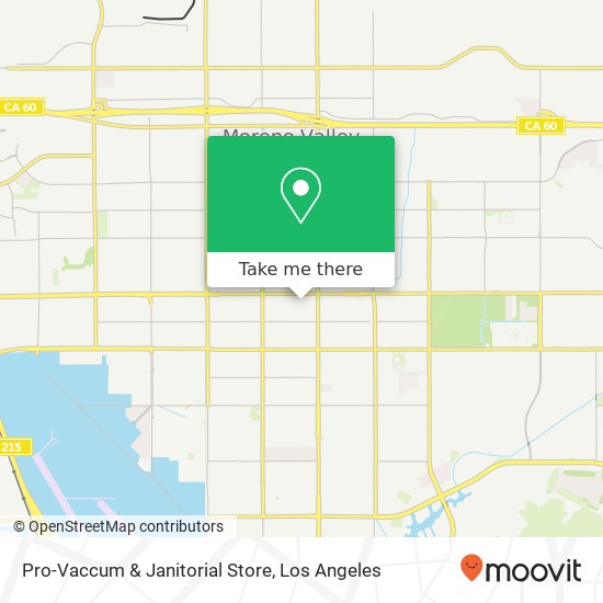 Pro-Vaccum & Janitorial Store map
