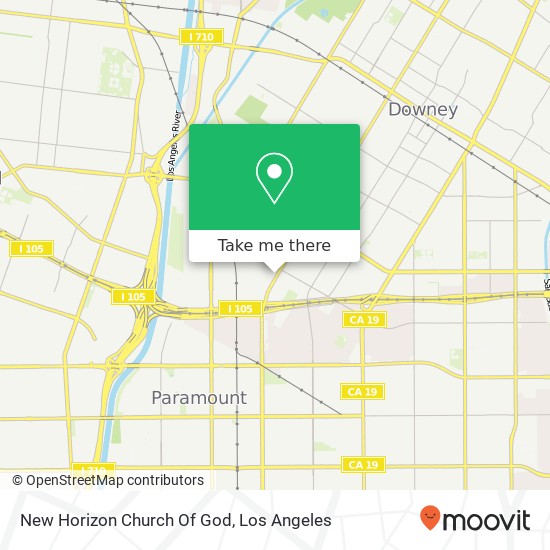 New Horizon Church Of God map