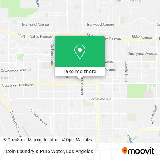 Coin Laundry & Pure Water map