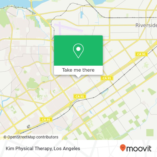 Kim Physical Therapy map