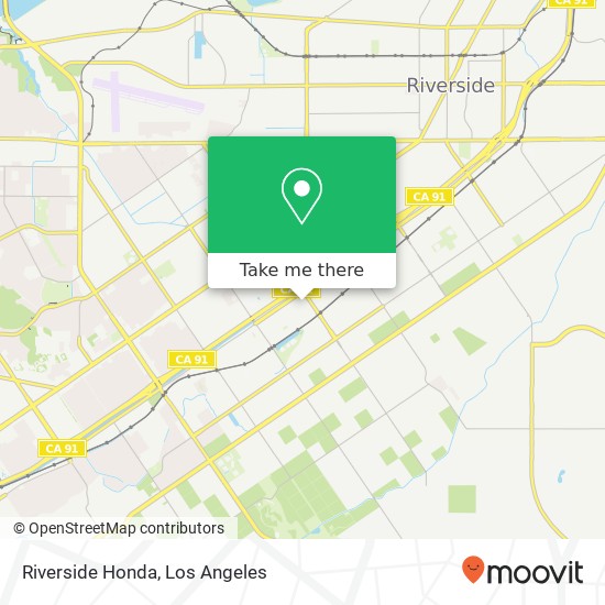 Riverside Honda map