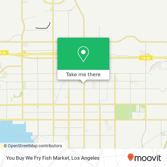 You Buy We Fry Fish Market map