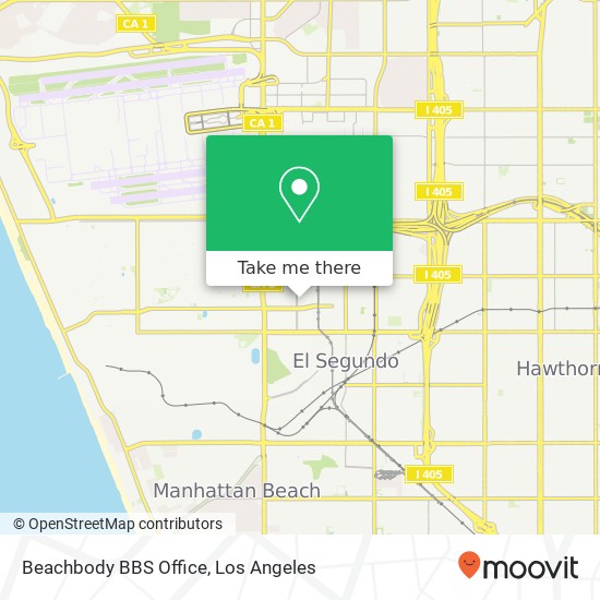 Beachbody BBS Office map