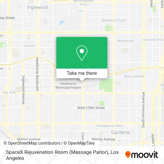 Mapa de SpaceX Rejuvenation Room (Massage Parlor)