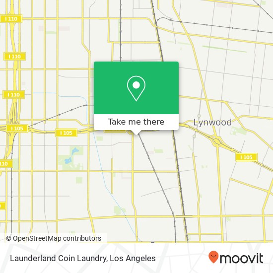 Launderland Coin Laundry map