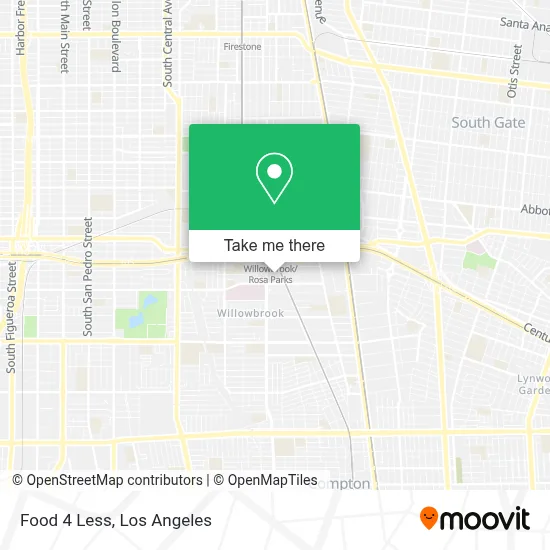 Food 4 Less map