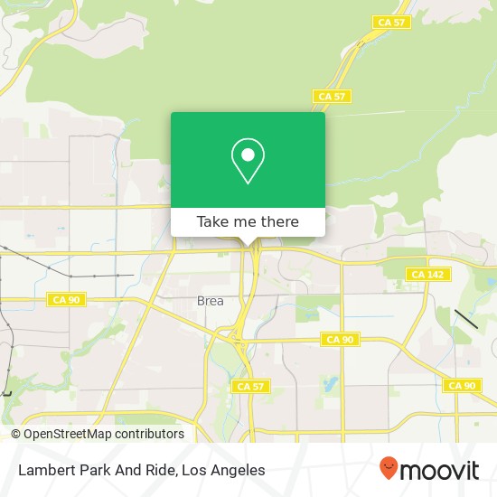 Mapa de Lambert Park And Ride