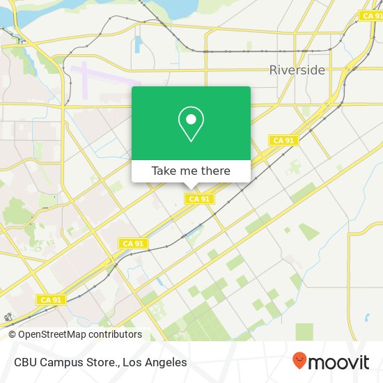 CBU Campus Store. map