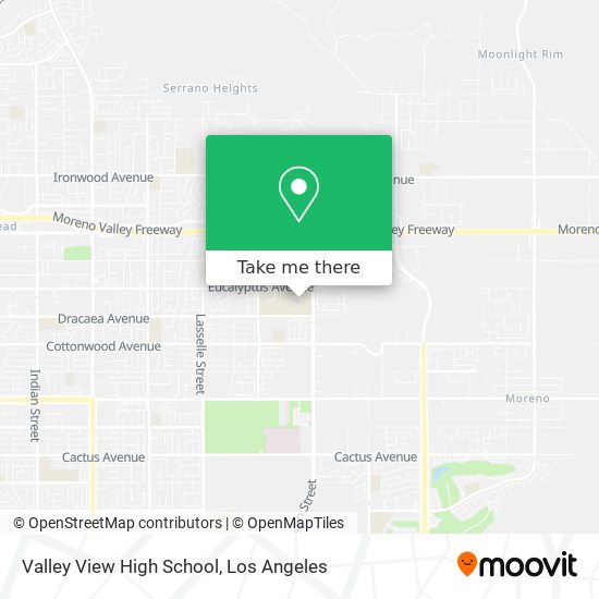 Mapa de Valley View High School