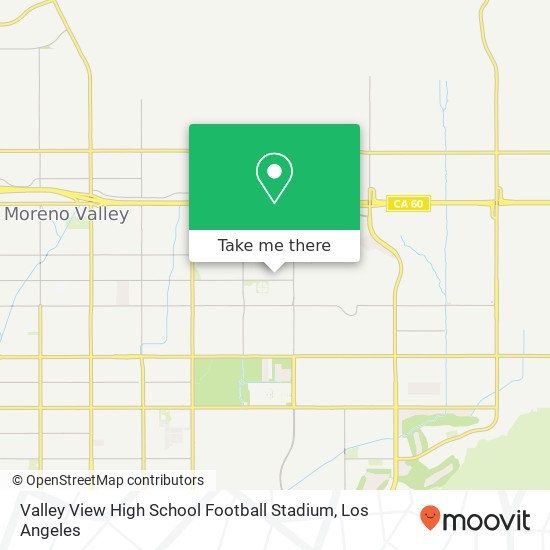 Mapa de Valley View High School Football Stadium