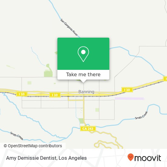Amy Demissie Dentist map
