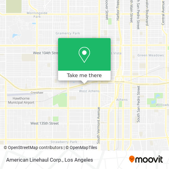 American Linehaul Corp. map