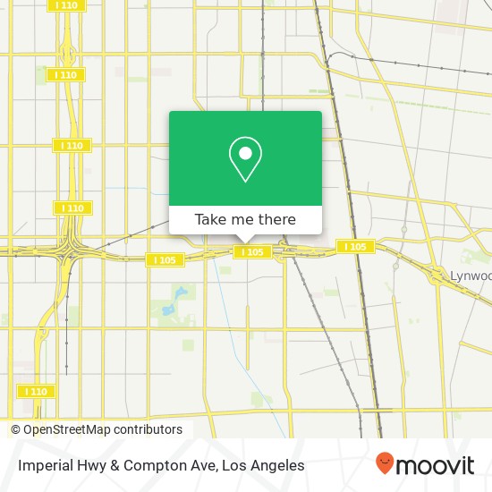 Mapa de Imperial Hwy & Compton Ave