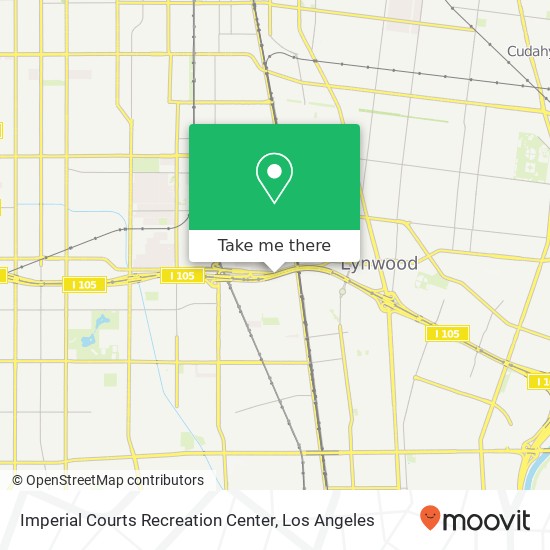 Mapa de Imperial Courts Recreation Center