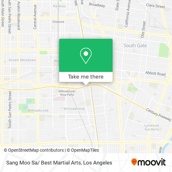 Mapa de Sang Moo Sa/ Best Martial Arts