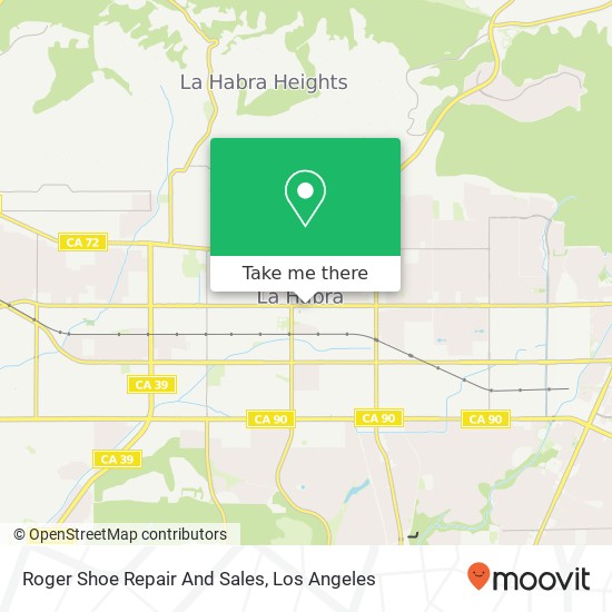 Roger Shoe Repair And Sales map