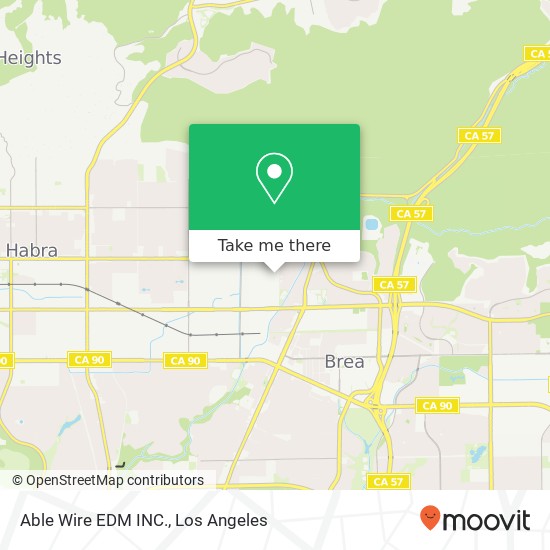 Able Wire EDM INC. map