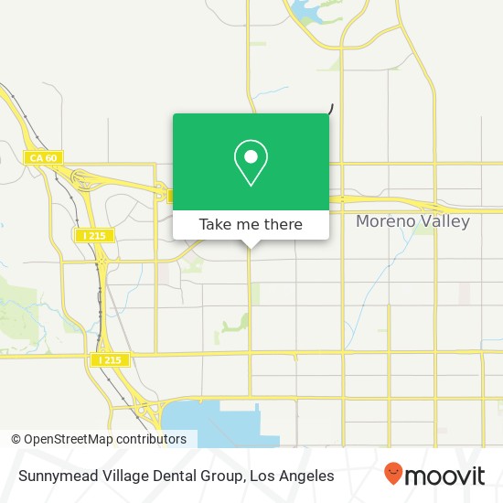 Mapa de Sunnymead Village Dental Group