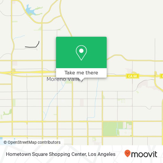 Hometown Square Shopping Center map