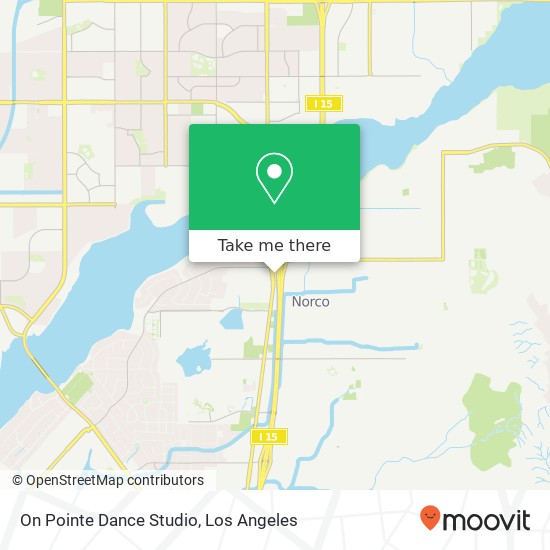 On Pointe Dance Studio map