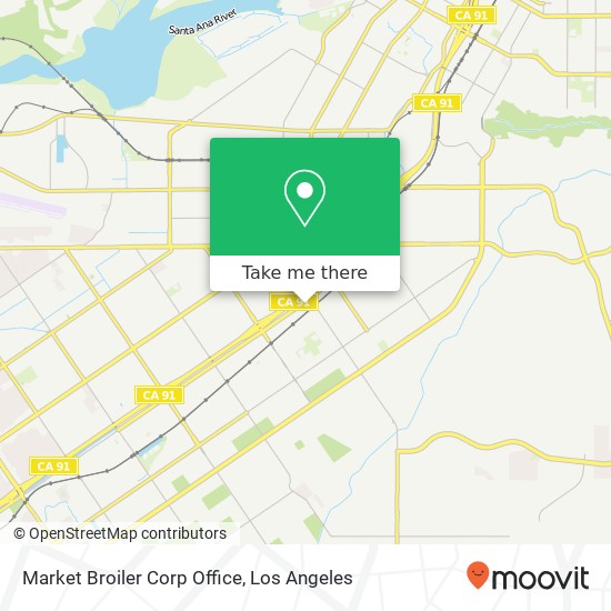 Market Broiler Corp Office map