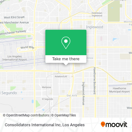 Consolidators International Inc map