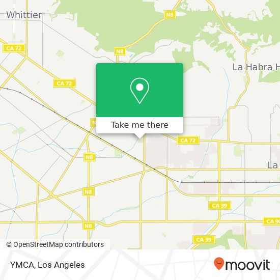 YMCA map