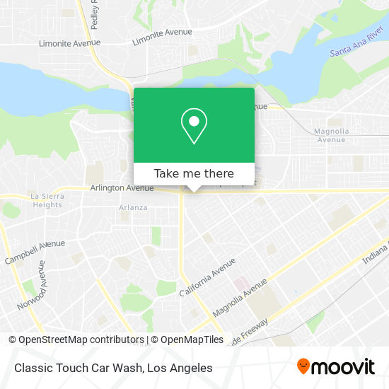 Classic Touch Car Wash map