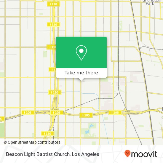 Mapa de Beacon Light Baptist Church