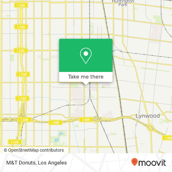 M&T Donuts map