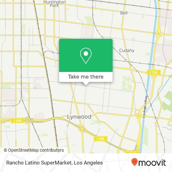 Mapa de Rancho Latino SuperMarket
