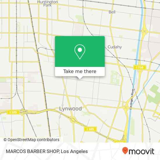 MARCOS BARBER SHOP map